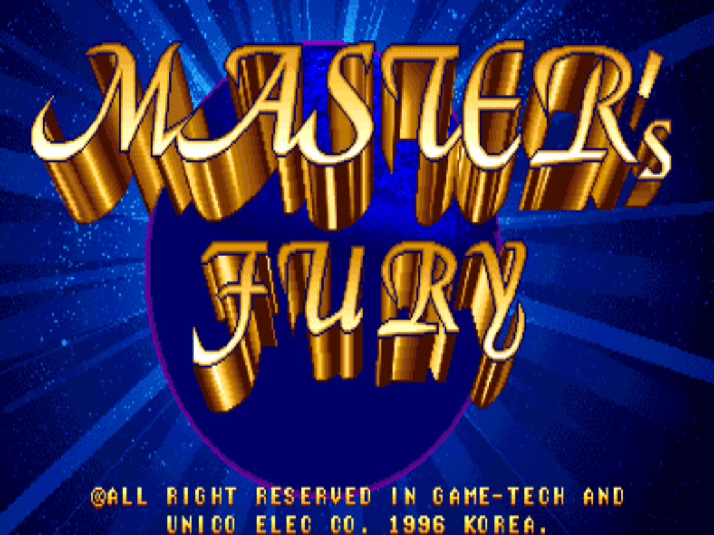 Master's Fury