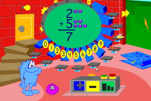 Math and Spelling with Monker