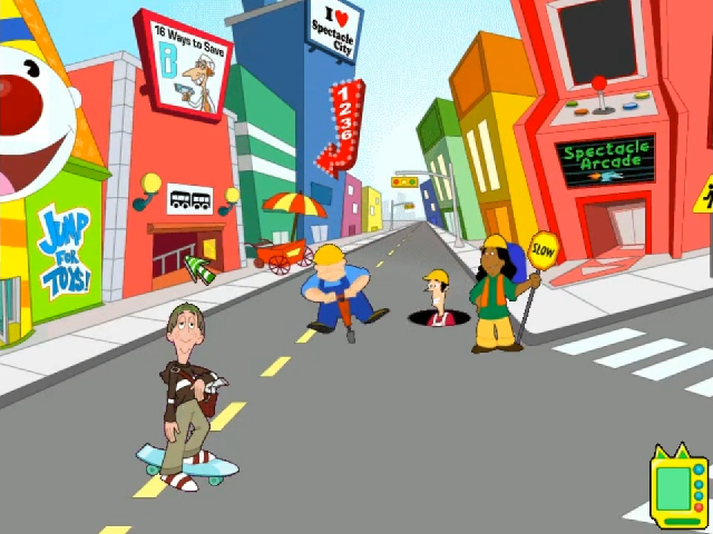 Math Missions: The Race to Spectacle City Arcade