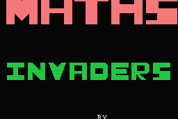 Maths Invaders