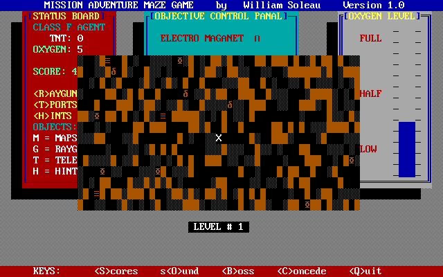 Maze Mission Adventure Game