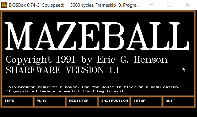 Mazeball