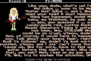 Mel Odius goes Six String Searchin'
