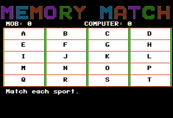 Memory Match