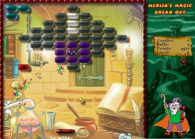 Merlin's Magic Break Out