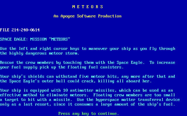 Meteors