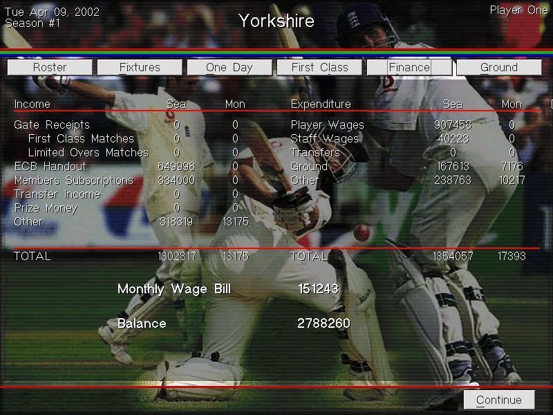Michael Vaughan's Championship Cricket Manager
