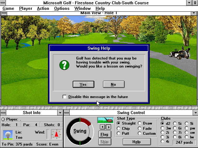 Microsoft Golf 2.0