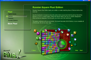 Microsoft Plus! for Windows XP (included games)