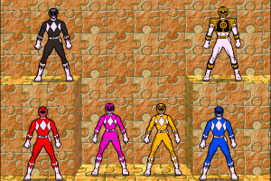 Mighty Morphin Power Rangers Jigsaw Puzzles CD-ROM