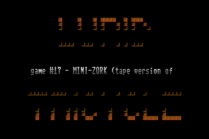 Mini-Zork