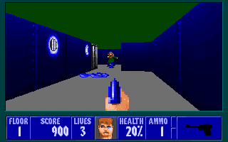 Mission 2: Return to Danger - Accessory Game for Spear of Destiny DOS Screenshot 2