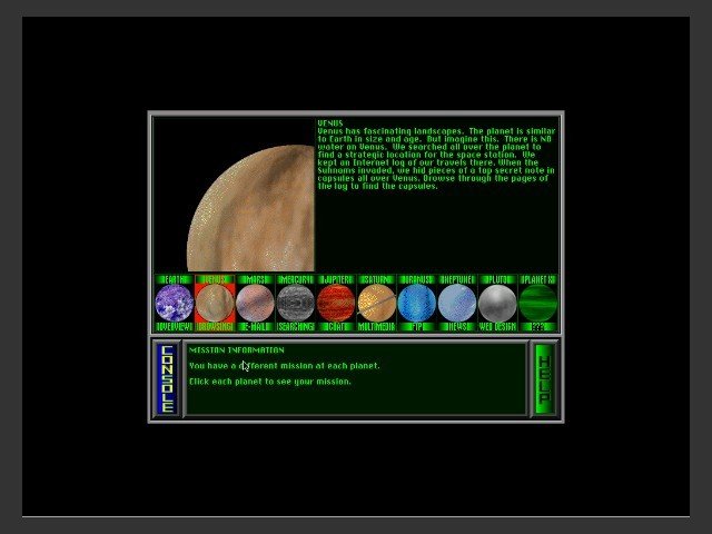 Mission To Planet X: Internet Coach