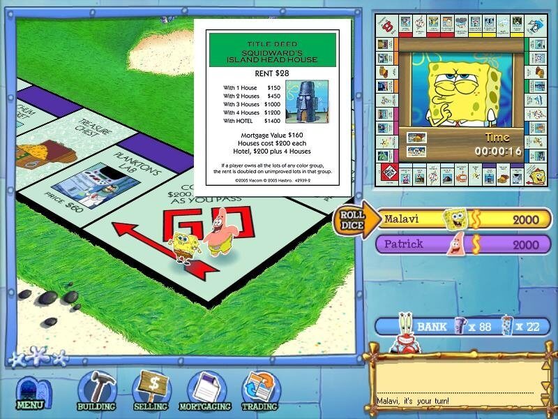 Monopoly: SpongeBob SquarePants Edition