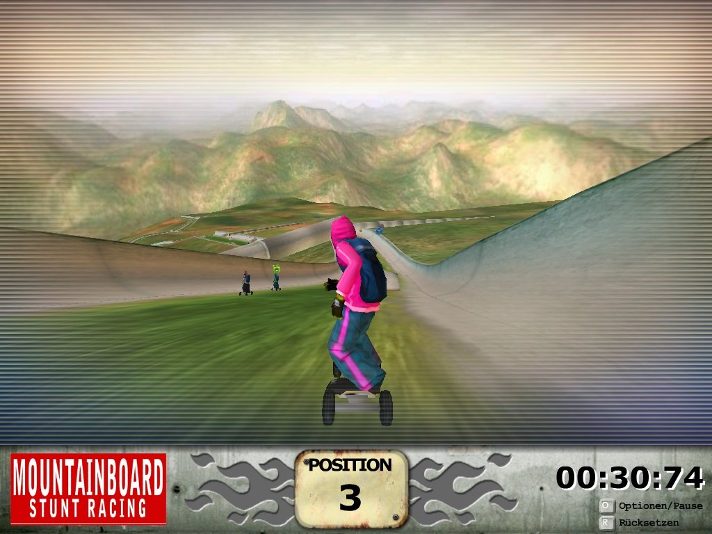 Mountainboard Stunt Racing