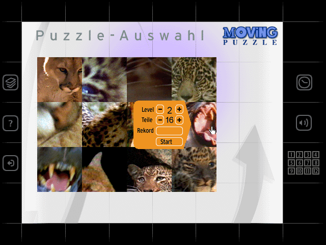 Moving Puzzle: Cats