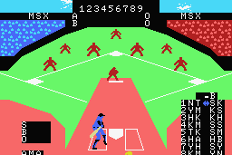 MSX Baseball