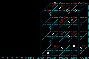 Multilevel Three Dimensional Tic-Tac-Toe