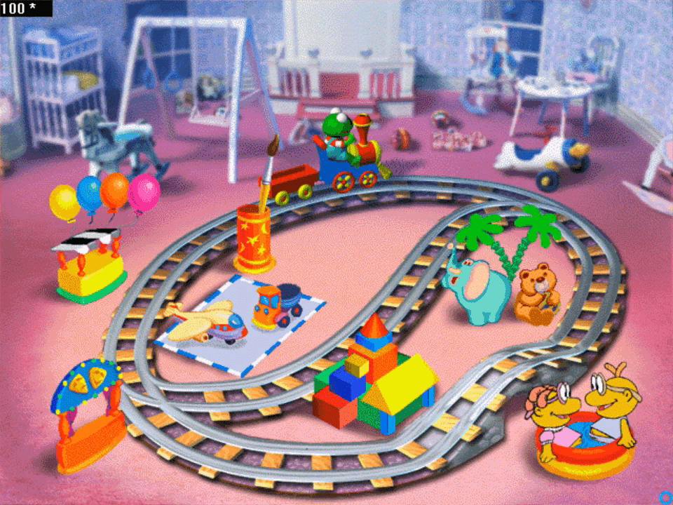 Muppet Babies Toyland Train