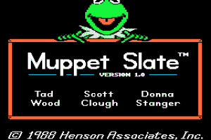 Muppet Slate
