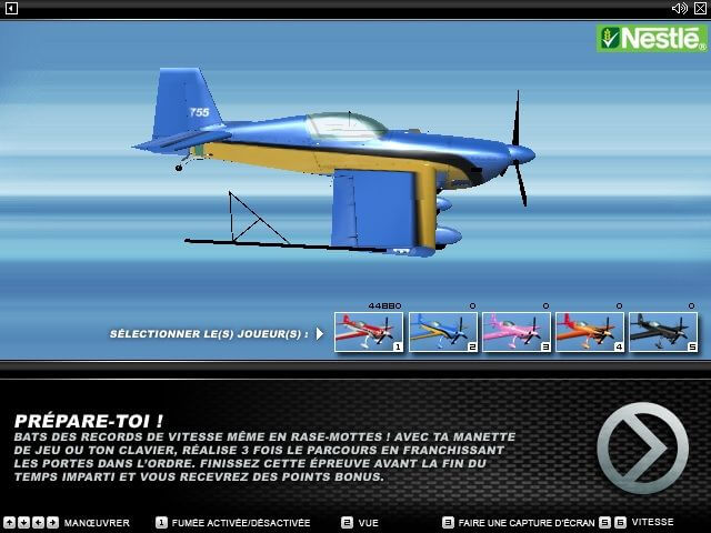 Nestlé Flying Game #1: Aero Racer