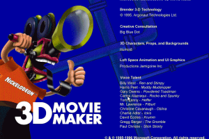 Nickelodeon 3D Movie Maker