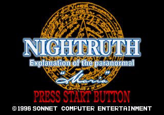 Nightruth: Explanation of the Paranormal - "Maria"