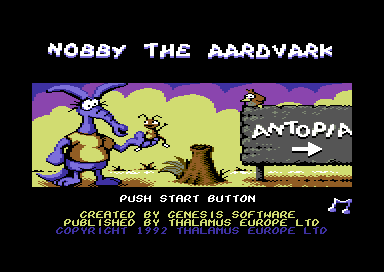 Nobby the Aardvark