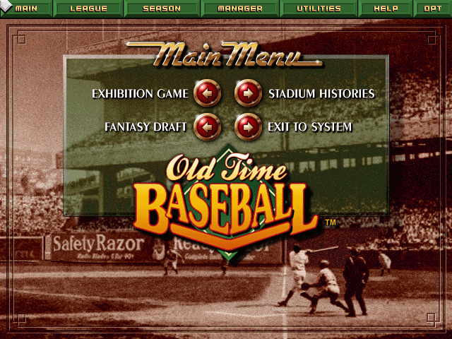Old Time Baseball