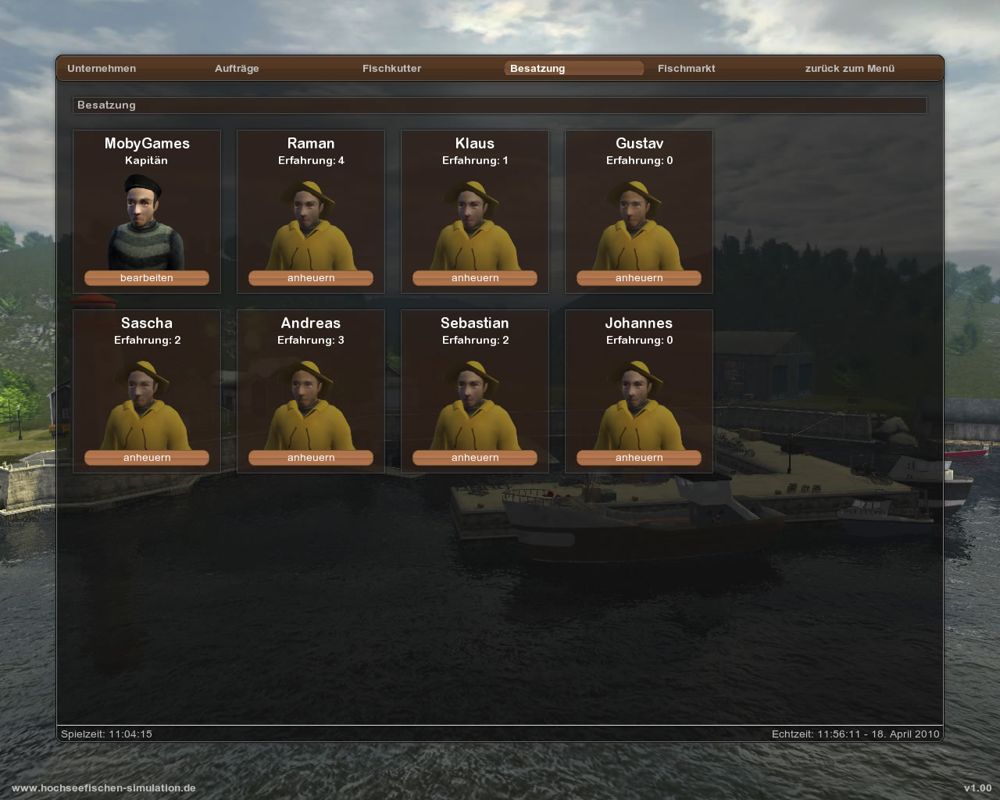 Open Sea Fishing: The Simulation