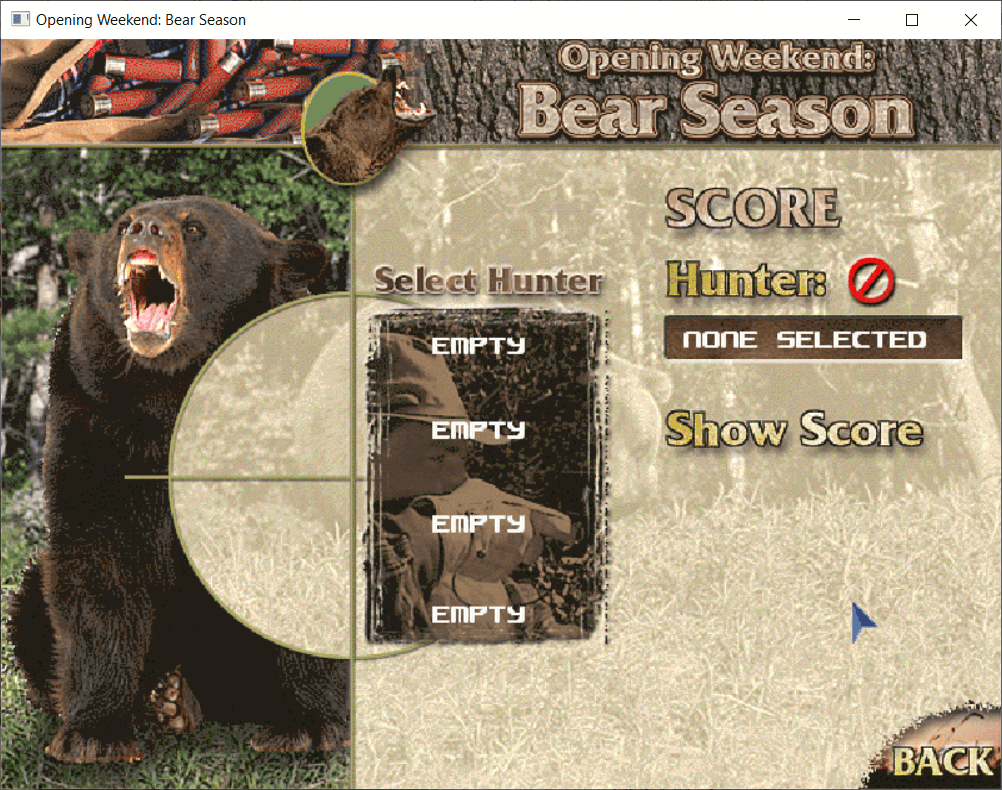 Opening Weekend: Bear Season