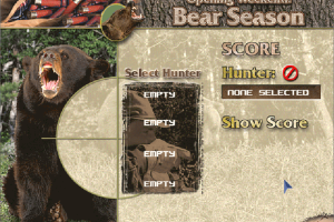 Opening Weekend: Bear Season