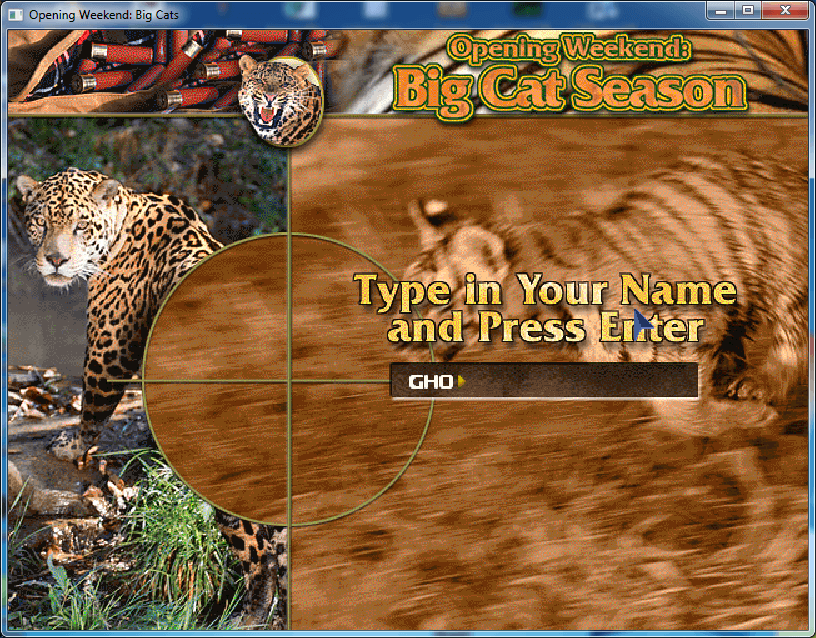 Opening Weekend: Big Cat Season