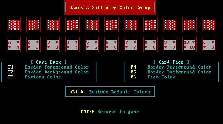Osmosis Solitaire