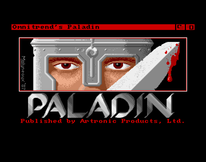 Paladin Quest Disk: The Scrolls of Talmouth