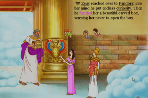 Pandora's Box: An Interactive Storybook on CD-ROM