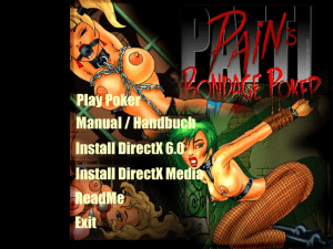 Patti Pain Bondage Poker