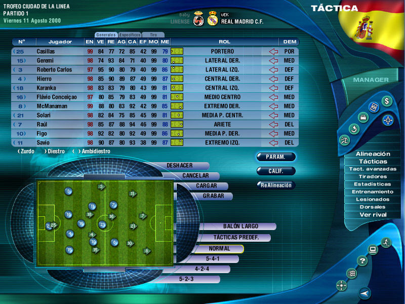 PC Fútbol 2001