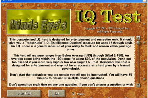 Personal IQ Test