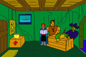 Pirate Fry and Volcano Island
