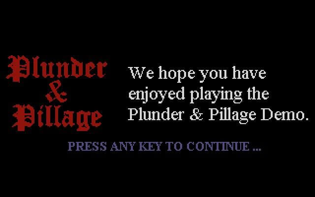Plunder & Pillage