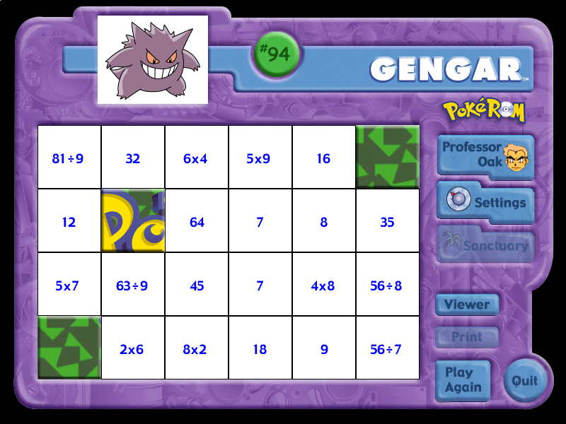 PokéROM: Gengar