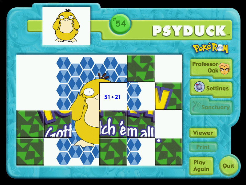 PokéROM: Psyduck