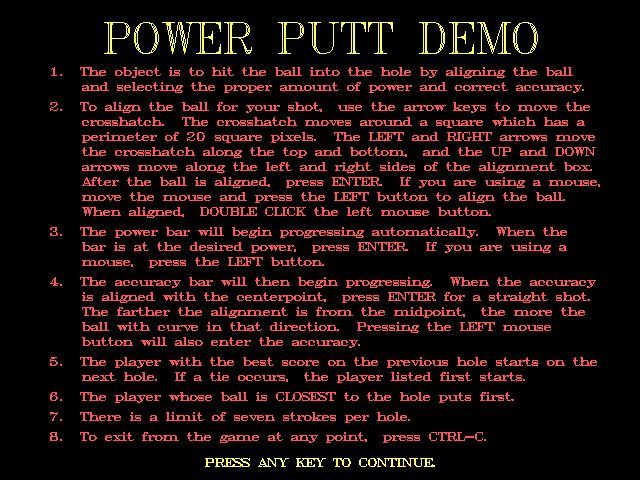 Power Putt