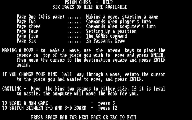 Psion Chess