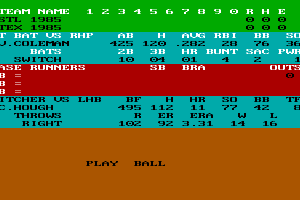 Pure-Stat Baseball