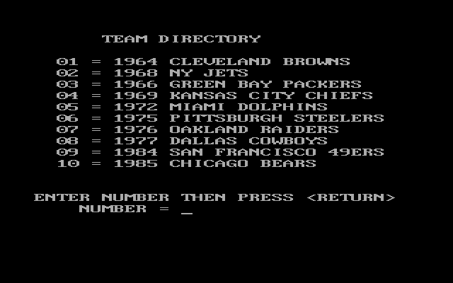 Pure-Stat Football