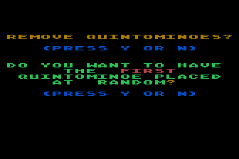 Quintominoes