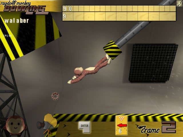 Ragdoll Monkey Bowling