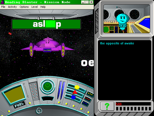 Reading Blaster: Invasion of the Word Snatchers